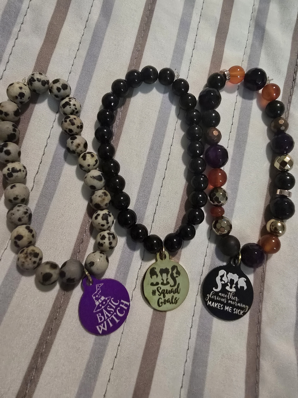 Lemon And Lava Hocus Pocus Bracelet Trio.